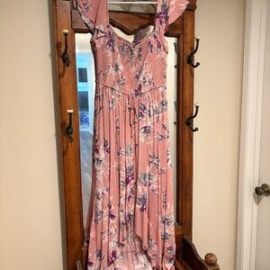 pretty spring womens maxi xhilaration dress small